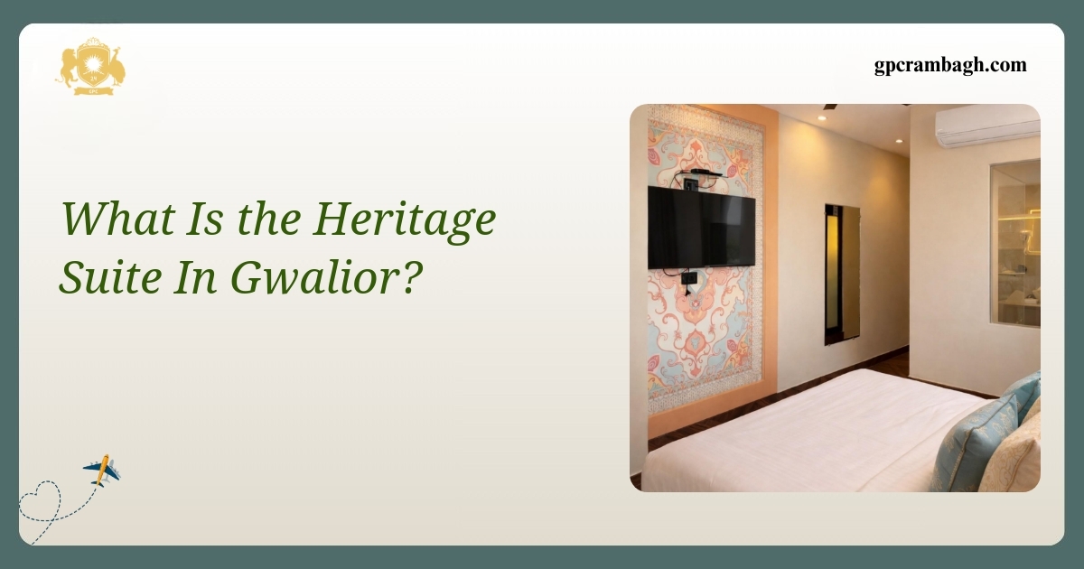 Inside the Heritage Suite in Gwalior: A Stay Rooted in Legacy