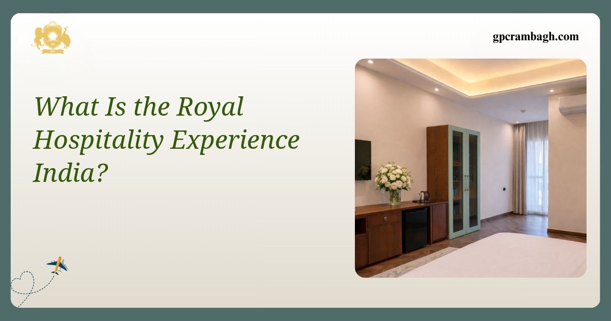 Understanding Royal Hospitality Experience India: A Heritage Perspective