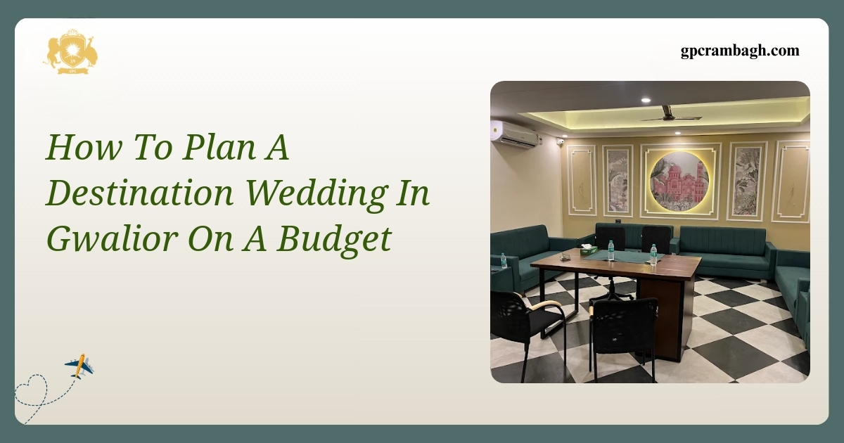 Planning a Destination Wedding in Gwalior on a Budget: A Guide to the Wedding Event Venue