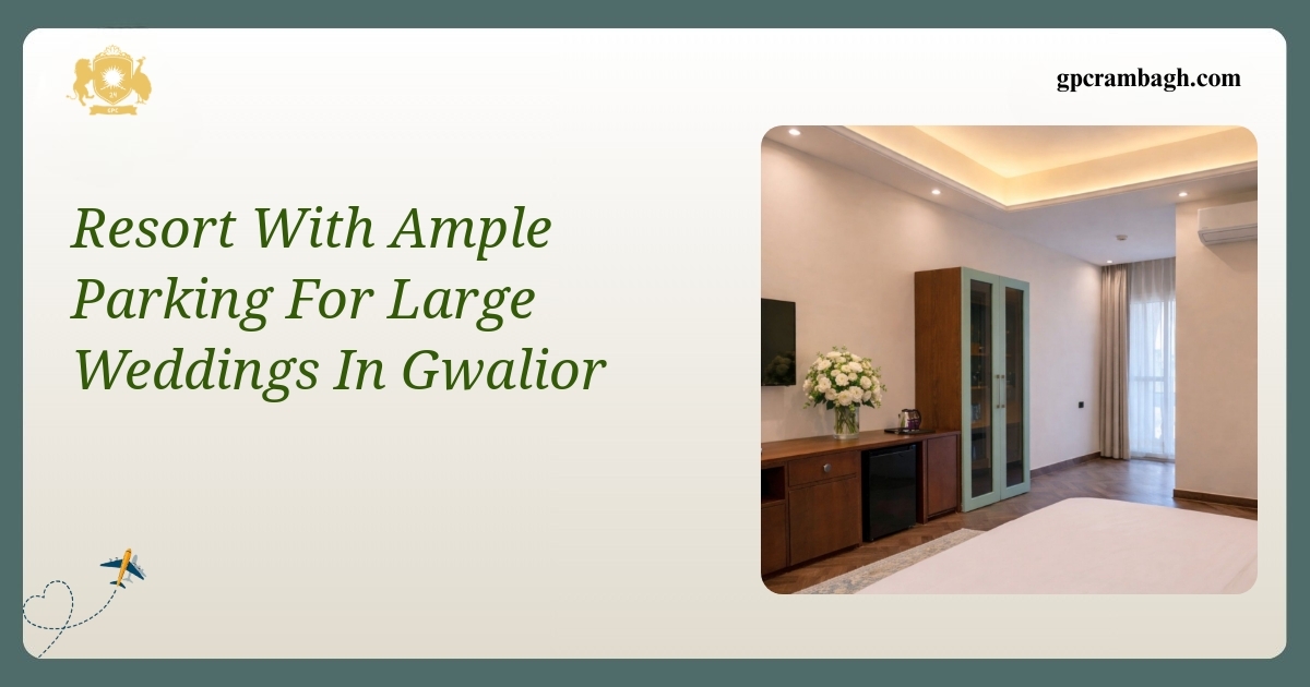 A Court at the Lawn: Resort With Ample Parking for Large Weddings