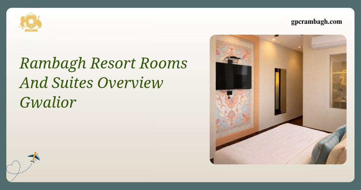 Inside Rambagh Resort Rooms and Suites: A Gwalior Heritage Stay